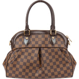 Louis Vuitton Damier Ebene Monogram Trevi PM Handbag