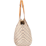 Louis Vuitton Damier Azur Monogram Salina GM Shoulder Bag