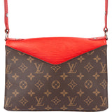 Louis Vuitton Canvas Epi Saint Michel PM Crossbody Bag