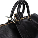 Louis Vuitton Noir Epi Leather Keepall 50