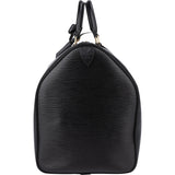 Louis Vuitton Noir Epi Leather Keepall 50