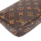 Louis Vuitton Canvas Monogram Pochette Accessoire Handbag