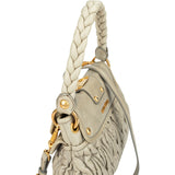 Miu Miu Quilted Leather City Handbag