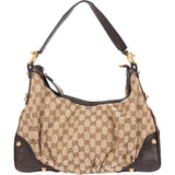 Gucci GG Monogram Horsebit Shoulder Bag