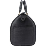 Louis Vuitton Noir Epi Leather Speedy 25 Handbag