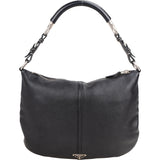 Prada Black Leather Triangle Handbag