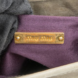 Miu Miu Quilted Leather City Handbag