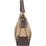 Gucci GG Monogram Horsebit Shoulder Bag