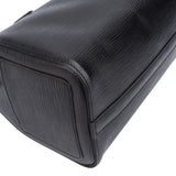 Louis Vuitton Noir Epi Leather Speedy 25 Handbag