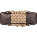 Gucci GG Monogram Horsebit Shoulder Bag