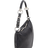 Prada Black Leather Triangle Handbag