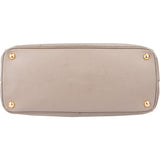Prada Grey Saffiano Leather Galleria Handbag