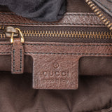 Gucci GG Monogram Horsebit Shoulder Bag