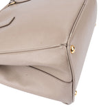 Prada Grey Saffiano Leather Galleria Handbag
