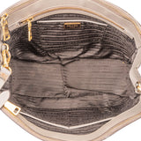 Prada Grey Saffiano Leather Galleria Handbag