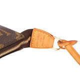 Louis Vuittonn Canvas Monogram Pochette Accessoire Handbag