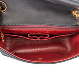 Chanel Quilted Lambskin 24K Gold Single Flap Crossbody Bag
