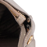 Prada Grey Saffiano Leather Galleria Handbag