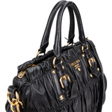 Prada Quilted Leather City Handbag