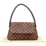 Louis Vuitton Monogram Damier Ebene Looping PM Shoulder Bag - vintageandkickz