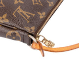 Louis Vuitton Canvas Monogram Pochette Accessoire Handbag