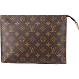 Louis Vuitton Canvas Monogram Poche Toilette Clutch