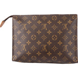 Louis Vuitton Canvas Monogram Poche Toilette Clutch