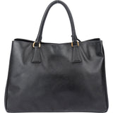 Prada Black Saffiano Leather Galleria Handbag