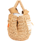 Prada Raffia Tricot Canapa Handbag