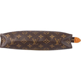 Louis Vuitton Canvas Monogram Poche Toilette Clutch