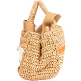 Prada Raffia Tricot Canapa Handbag