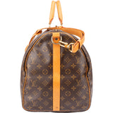 Louis Vuitton Canvas Monogram Keepall 55 Bandouliere