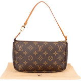 Louis Vuitton Canvas Monogram Pochette Accessoire Handbag