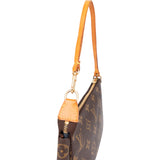 Louis Vuitton Canvas Monogram Pochette Accessoire Handbag