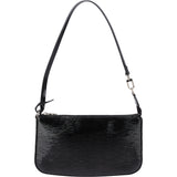 Louis Vuitton Noir Electric Epi Leather NM Pochette Accessoire Shoulder Bag - vintageandkickz
