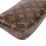 Louis Vuitton Canvas Monogram Pochette Accessoire Handbag