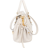 Miu Miu Classic Leather City Handbag