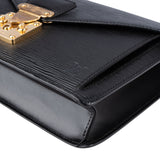 Louis Vuitton Noir Epi Leather Dragonne Clutch