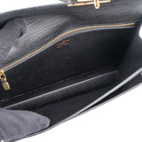 Louis Vuitton Noir Epi Leather Dragonne Clutch