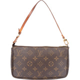 Louis Vuitton Canvas Monogram Pochette Accessoire Handbag