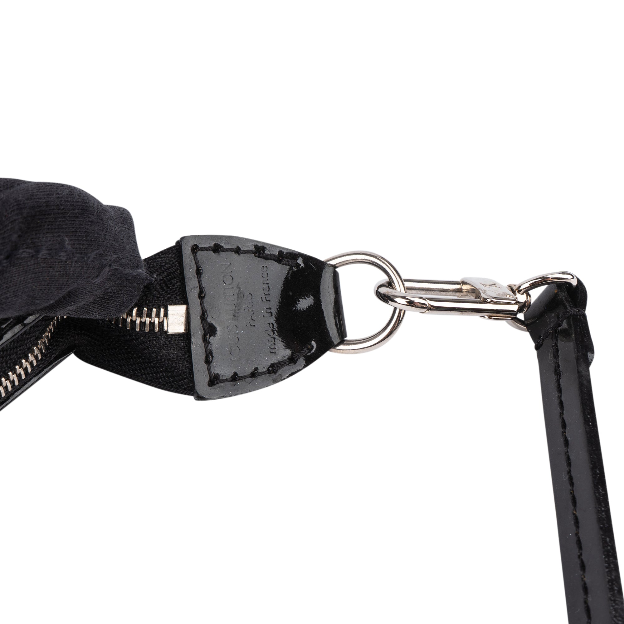 Louis Vuitton Noir Electric Epi Leather NM Pochette Accessoire Shoulder Bag - vintageandkickz