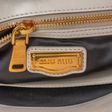 Miu Miu Classic Leather City Handbag