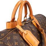 Louis Vuitton Canvas Monogram Keepall 60 Bandouliere