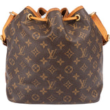 Louis Vuitton Monogram Canvas Sac Noé Petit Shoulder Bag