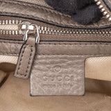 Gucci GG Monogram Bamboo Horsebit Hobo Bag