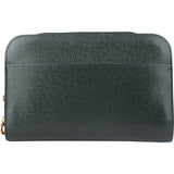 Louis Vuitton Green Taiga Leather Baikal Clutch