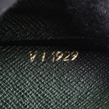 Louis Vuitton Green Taiga Leather Baikal Clutch