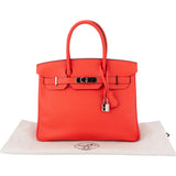 Hermès Rose Jaipur Epsom Leather Birkin 30 Handbag