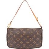Louis Vuitton Canvas Monogram Pochette Accessoire Handbag