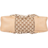 Gucci GG Monogram Horsebit Shoulder Bag